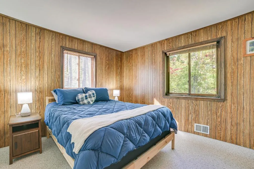 The Birch House: Lakefront Home w/ Dock & Grill – Photo 2