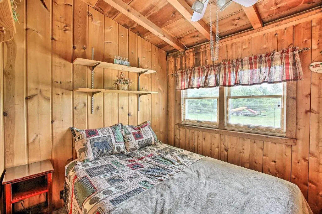 Rustic River View Cabin w/ Fire Pit, Games & Grill – Photo 2