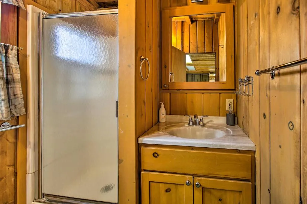 Rustic River View Cabin w/ Fire Pit, Games & Grill – Photo 3